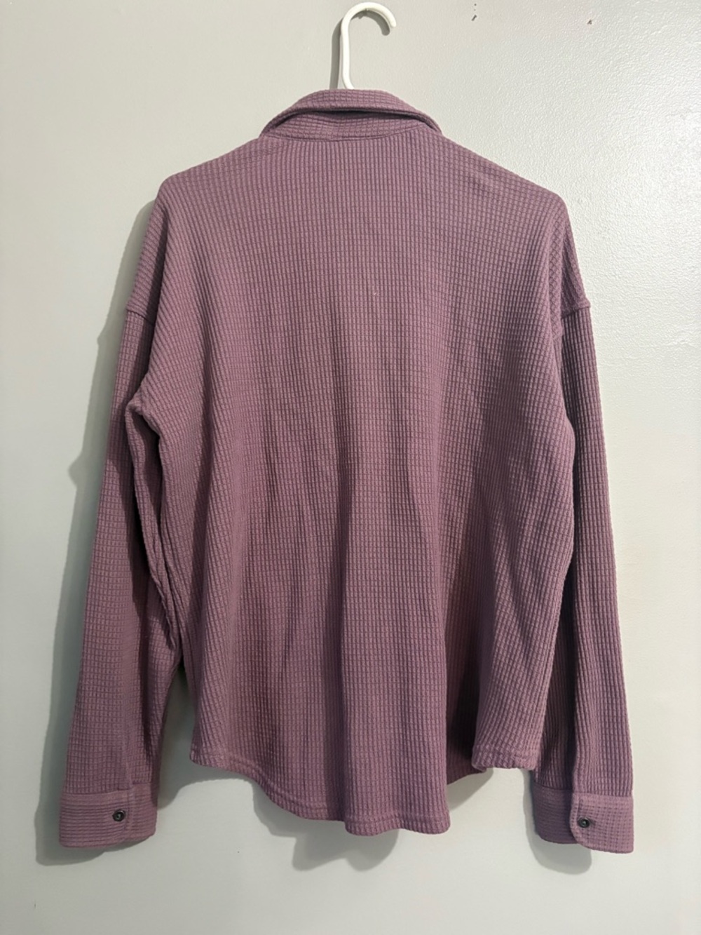 Lazypants Waffle Shacket - Picture 3 of 5